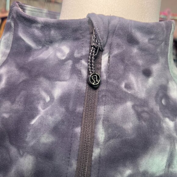 LULULEMON READY TO RULU 1/2 ZIP PULLOVER IB DIAMOND DYE TIDEWATER - Picture 4 of 6